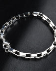 Sterling Silver Linked Bracelet